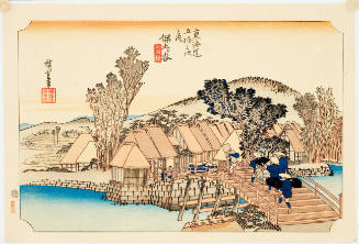 Modern Reproduction of: Hodogaya: Shinmachi Bridge