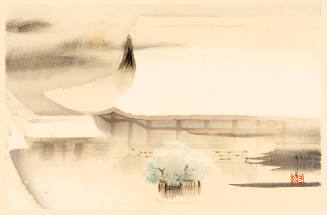 The Imperial Palace in Snow
