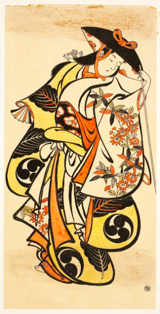 Modern Reproduction of: Kabuki Actor Tsu'uchi Monzaburō I / Ōtani Rokuzō I