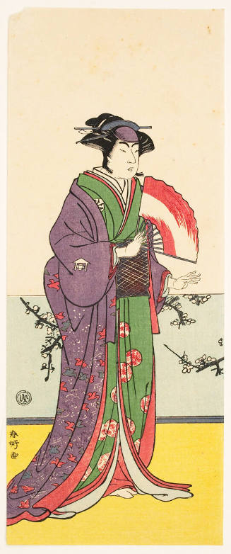 Modern Reproduction of: Onnagata Kabuki Actor