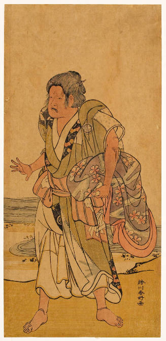 Modern Reproduction of: Kabuki Actor Otani Hiroji III as an Old Woman