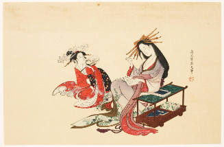Modern Reproduction of: Courtesan and Attendant