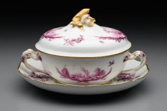 Écuelle (Covered Soup Tureen) and Stand