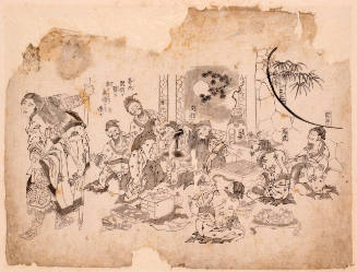 Sketches for 'Romance of the Three Kingdoms'