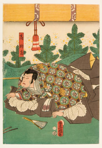 Kō no Moronao in the Performance “Kanadehon Chūshingura” (right sheet)