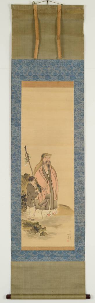 Chinese Sage Tao Yuanming and Attendant 