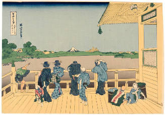 Modern Reproduction of: Sazaidō at the Five Hundred Rakan Temple