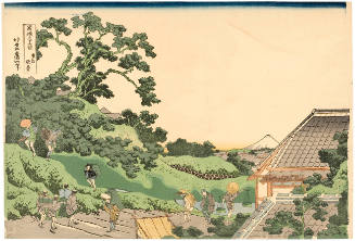 Modern Reproduction of: Surugadai in Edo