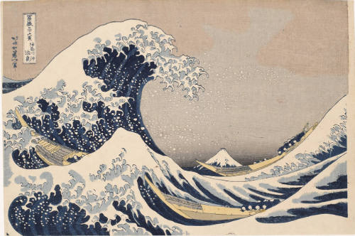 Modern Reproduction of: The Great Wave off Kanagawa