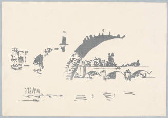 Roman Bridge over the Loire River, France (Stage 2a of 7: Color Separation)