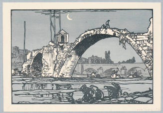 Roman Bridge over the Loire River, France (Stage 4b of 7: Color Compilation)