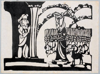 Samson Visiting his Wife but Denied Entrance by Her Father