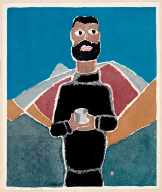 Mountaineer With Cup