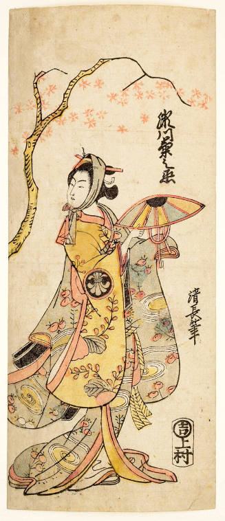 Modern Reproduction of: The Actor Segawa Kikunojō III