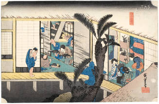Inn with Serving Maids at Akasaka