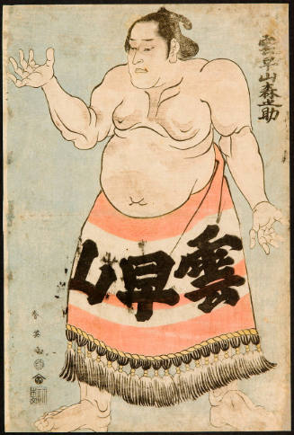 The Sumo Wrestler Kumosayama Morinosuke (1787-1825)