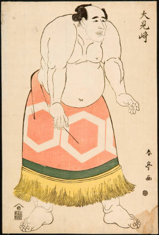 The Sumo Wrestler Ömisaki Joemon (act. 1801-1814)
