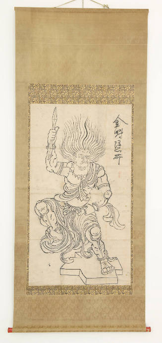 Iconographical Drawing of Kongō Zuishin Bodhisattva