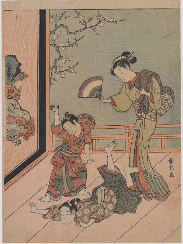 The Wrestling Bout (Parody of Ushiwakamaru and Benkei)