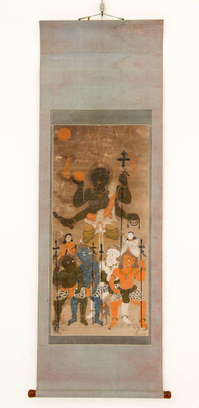 Shomen Kongo With Attending Deities