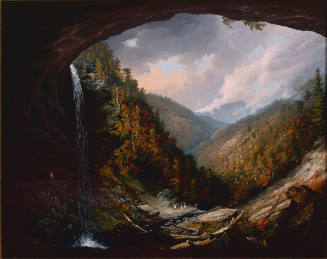Kaaterskill Falls on the Catskill Mountains, Taken from Under the Cavern