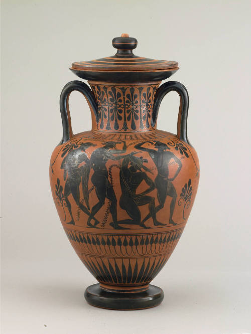 Amphora (Wine Container) with Lid