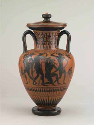 Amphora (Wine Container) with Lid