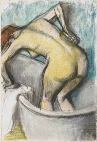 The Bath: Woman Sponging Her Back