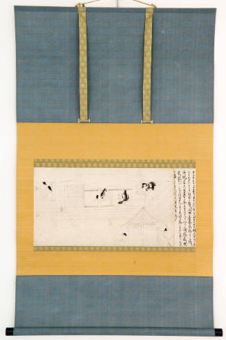 Fragment of the Illustrated Legends  of the Kitano Tenjin Shrine 