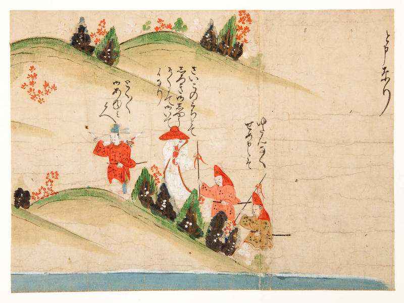 Fragment of the Illustrated Origin of Kumano Shrine