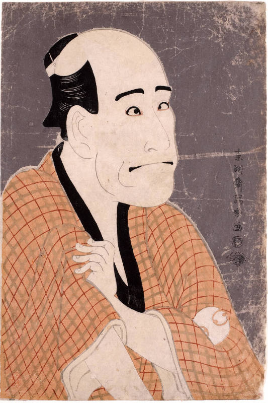 Arashi Ryūzō in role of Moneylender, Ishibe Kinkichi