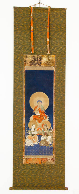 Shäkyamuni With His Attendant Bodhisattvas, Fugen and Monju