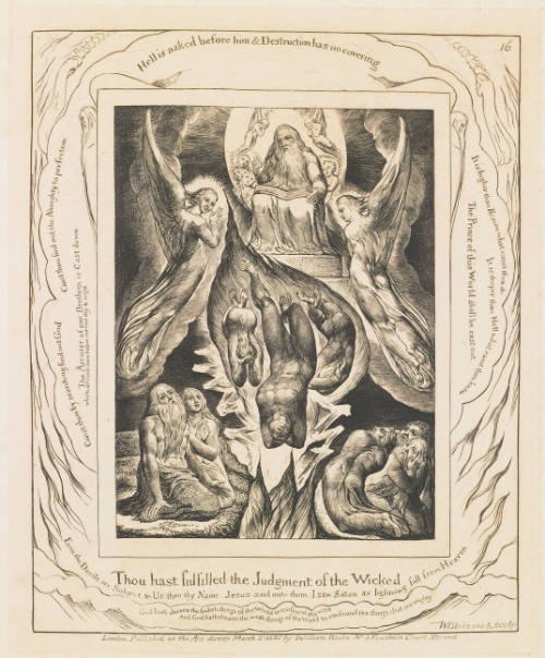 The Fall of Satan, plate 16