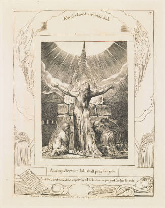 Job's Sacrifice, plate 18