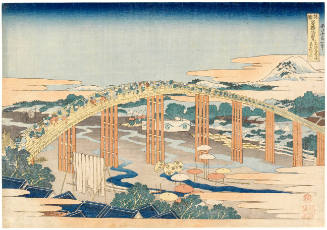 Yahagi Bridge at Okazaki on the Tökaidö