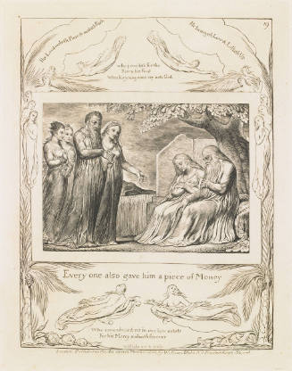 Job Accepting Charity, plate 19