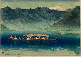 Dal Lake. Kashmir. 1916.
