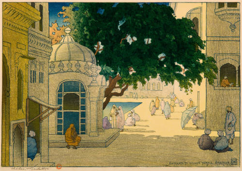 Entrance to Golden Temple. Amritsar.