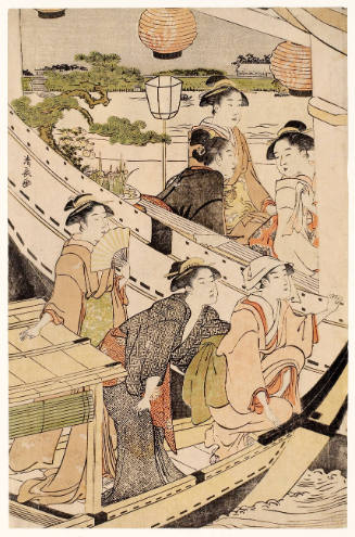 A Boating Party on the Sumida