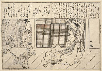 Prince Genji visits Empress Kokiden