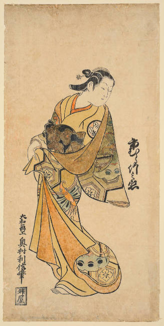 Ichimura Takenojö IV as a Courtesan