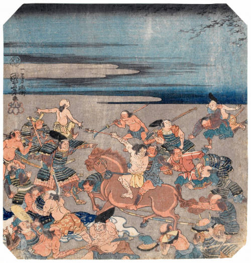 Yoshiwara: Waterbirds at the Battle of Fuji River