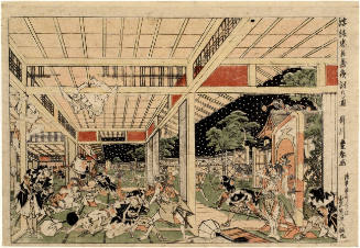 Perspective Picture of the Night Attack in Chüshingura