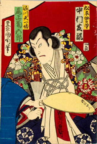 Onoe Kikugorö as Tokugawa Tenichibö