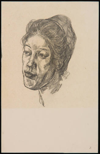 Portrait  of Mrs. Onchi (Nobuo)