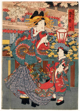 The Courtesan Mayuzumi of the Sakuragiya Brothel