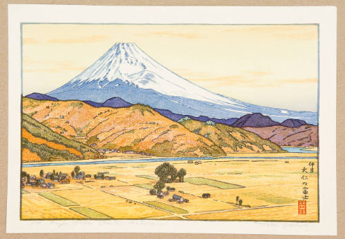 Mt. Fuji from Ohito-Autumn