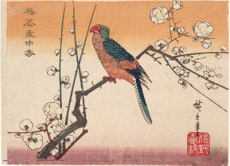 Parrot and Plum Tree