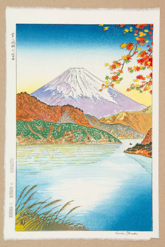 Mt. Fuji and Lake Ashi