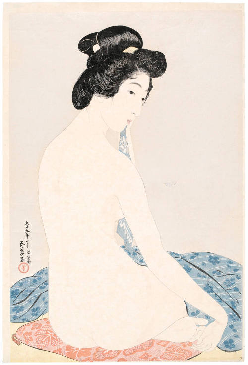 Woman After the Bath